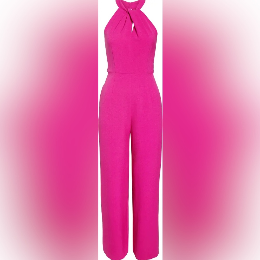 Julia Jordan fuchsia pink jumpsuit NWOT